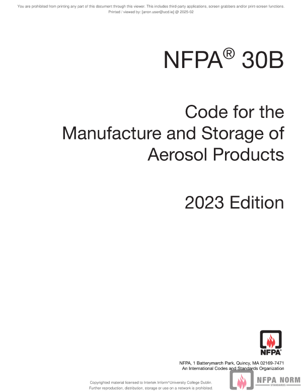 NFPA 30B PDF